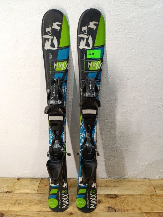 Nr 40 Narty zjazdowe dziecięce Elan Maxx 80 cm Rocker