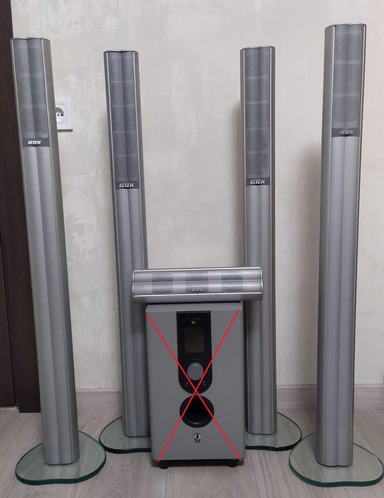 Акустическая система BBK DK 1070 Heart 5.1