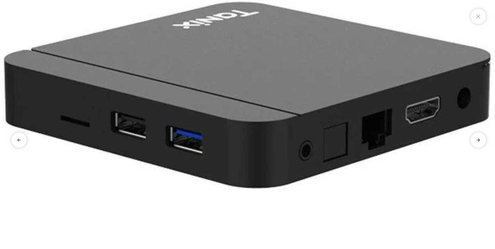 Смарт приставка Tanix W2 4/32 андроид тв box tv slimbox ПРОШИТА