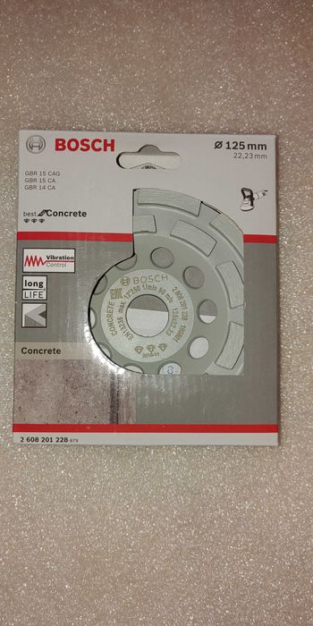 Алмазный чашечный круг Bosch Expert for Concrete 125 мм