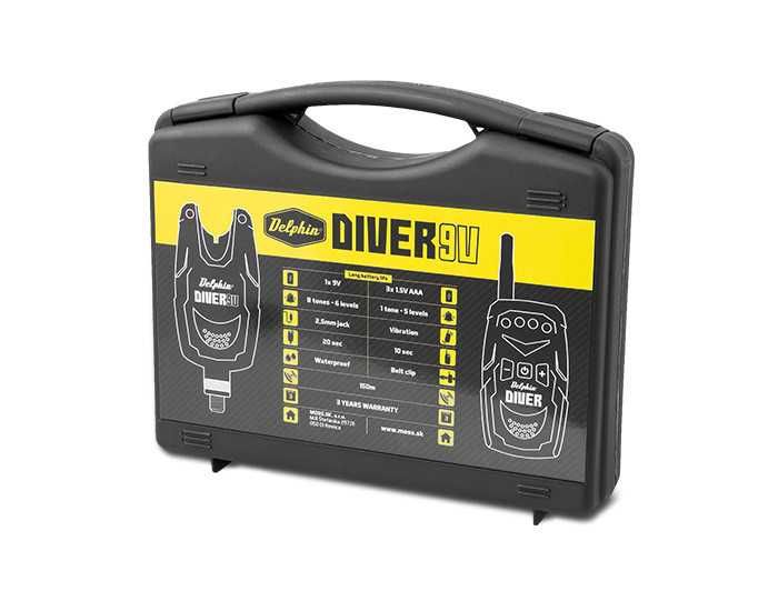 Zestaw sygnalizatorów Delphin DIVER  (2+1)