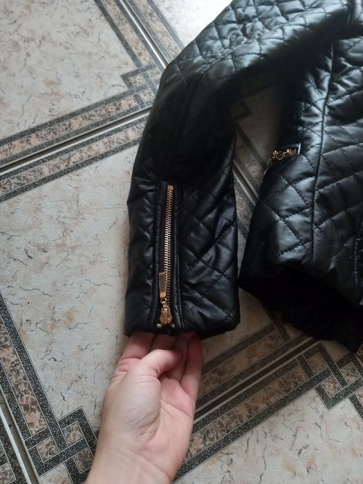 kurtka s modna czarna gala