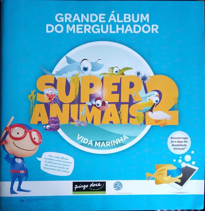 Super Animais 2 - - - Colecção Completa - Pingo Doce - - - - - Cromos