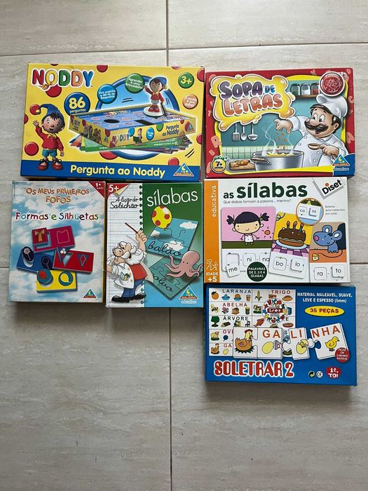 Venda de vários jogos/Legos/Puzzles