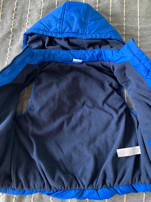 Kamizelka , bezrękawnik niebieski- 6/7 lat 122 cm dla chłopca