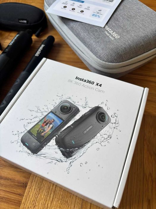 Kamera sferyczna Insta360 X4 8K action cam  stan idealny