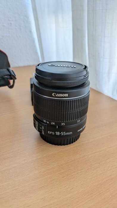 Canon 700D + 2 lentes (18-55mm e 50mm STM)