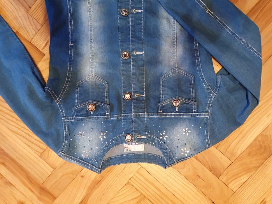 Kurtka jeansowa roz. 146-152
