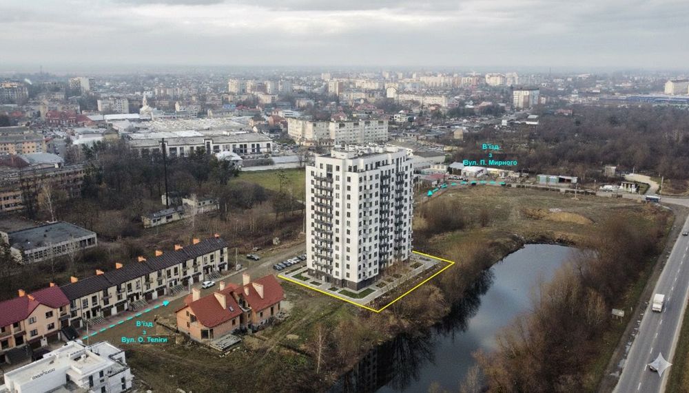 Ділянка для Будівництва Багатоквартирного Будинку у м. СТРИЙ. 20 сот.