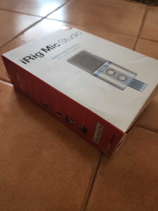 IK Multimedia iRig Mic Studio (como novo)
