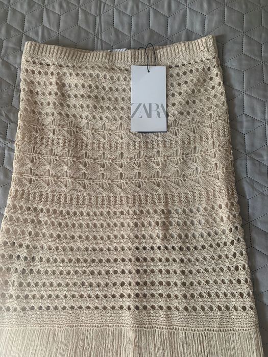 spódnica ażurowa Zara