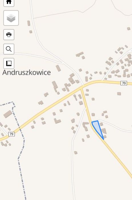 Działka na sprzedaż 0.1600 ha warunki zabudowy - Widok 3