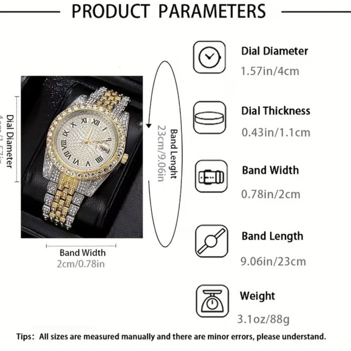 годинник + ланцюг з підвісом $