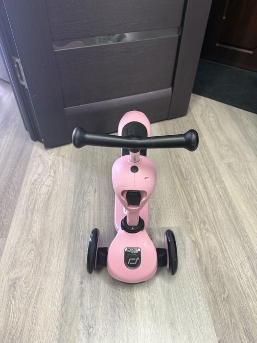 Продам самокат-біговел Scoot & Ride Highwaykick 1 рожевий