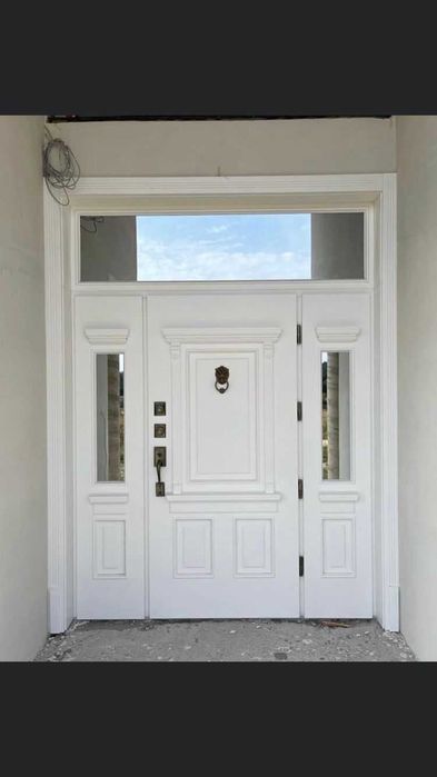 Drzwi wejściowe zewnętrzne drewniane dębowe dostawa gratis