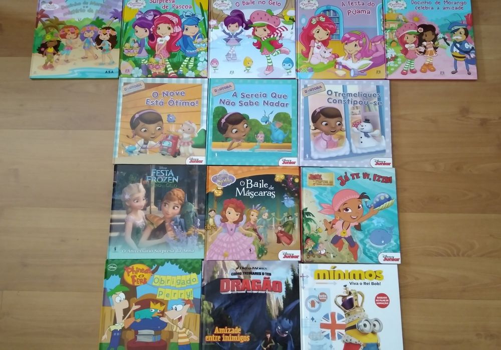 20 Livros infantis de Desenhos Animados da TV