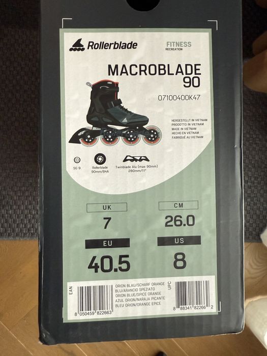 Rolki męskie Rollerblade Macroblade 90