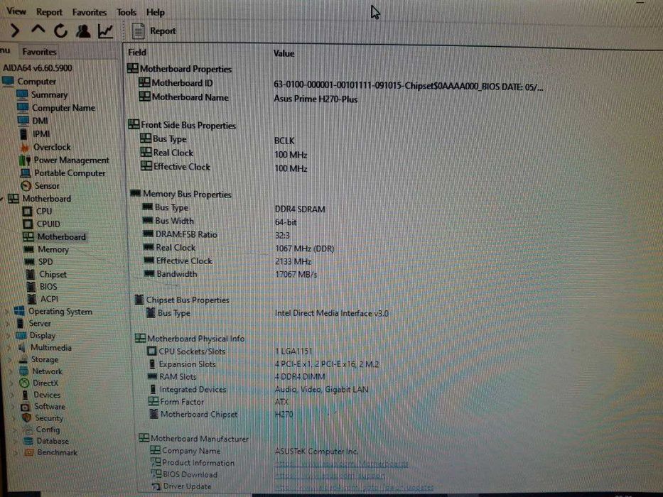 ASUS Prime H270-Plus s1151