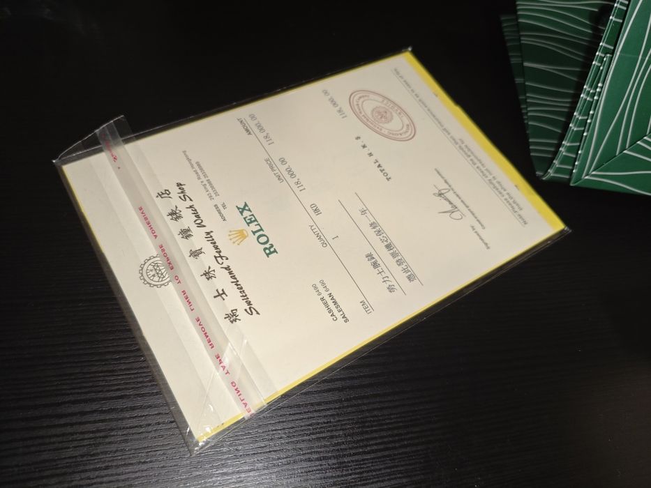 Relógio Daytona Ghost - Pulseira Oysterflex - Caixa e Documentos