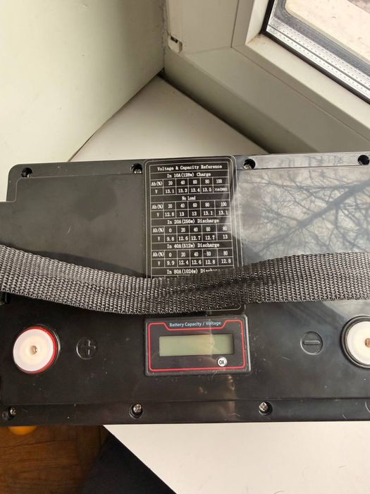 Акумулятор lofepo4 12/100ач з зарядкою!