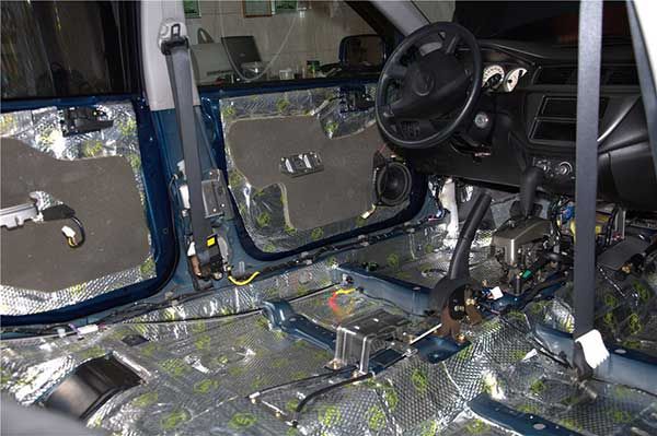 Шумоизоляция, обесшумка автомобилей