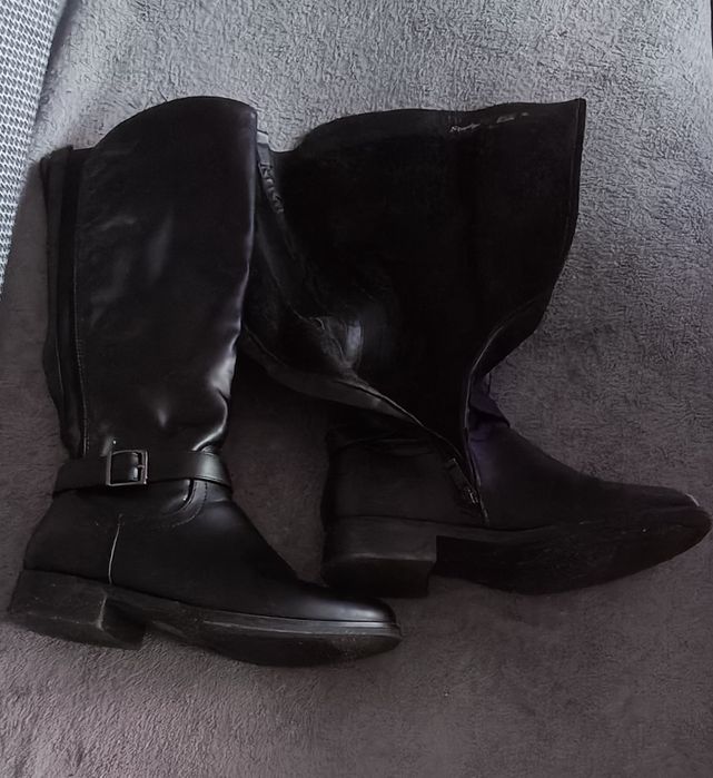 Damskie kozaki ocieplane