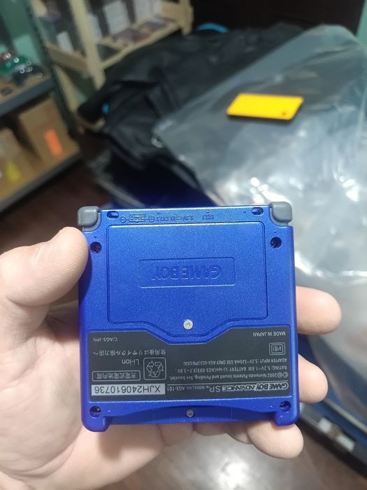 Gameboy advance SP ecrã IPS