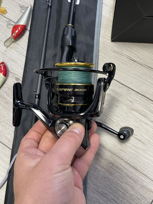 Продам спінінговий комплект Flagman Blackfire + Ryobi Inspire 3000.