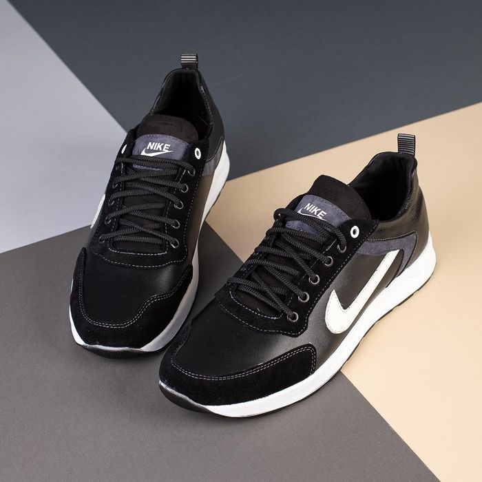 Кожаные кроссовки Nike 46-50 размер