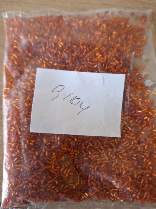 Стеклярус, бисер ссср