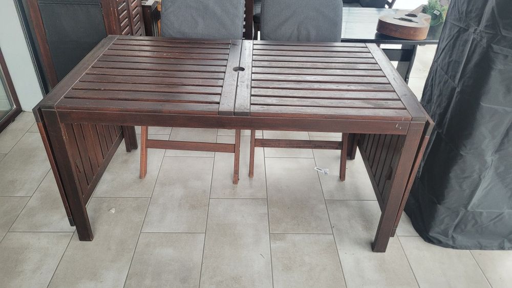 Stół rozkładany ogrodowy Applaro Ikea