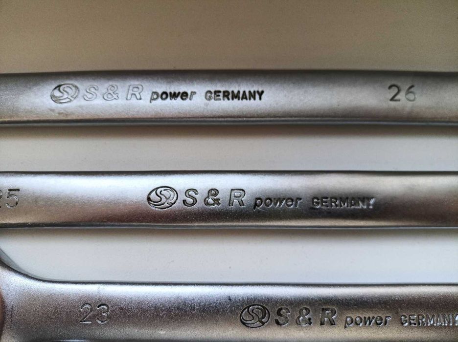 Ключі рожково-накидні S&R