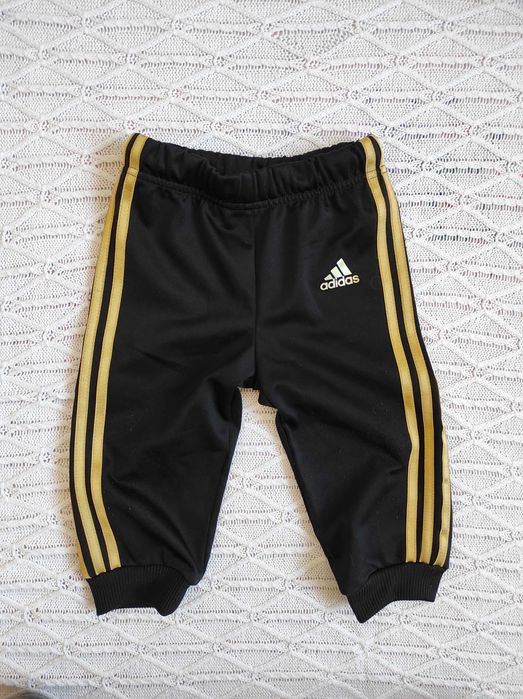 Dres adidas czarno złoty 74