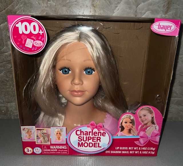 BAYER DESIGN lalka Charlene głowa do stylizacji