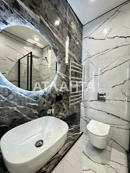 Прямой вид на море! 1 комнатная квартира ЖК Посейдон 16 ст.Б  Фонтана