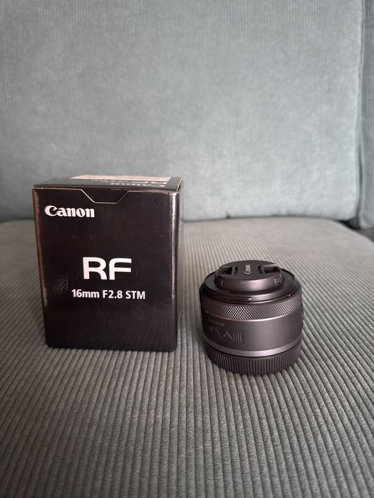 Lente canon rf 16 mm f 2.8