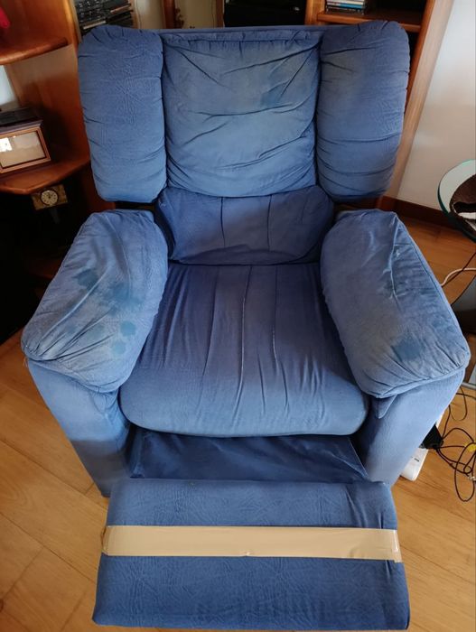 Sofá Cama + Sofá duplo + Poltrona