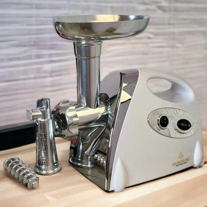 Электромясорубка с соковыжималкой для томатов