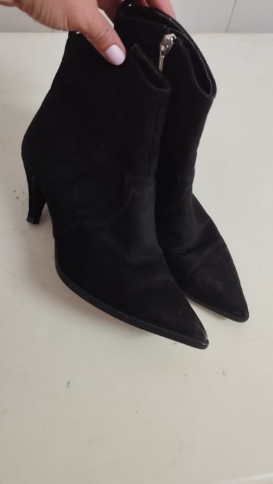 Botins Zara pretos 38
