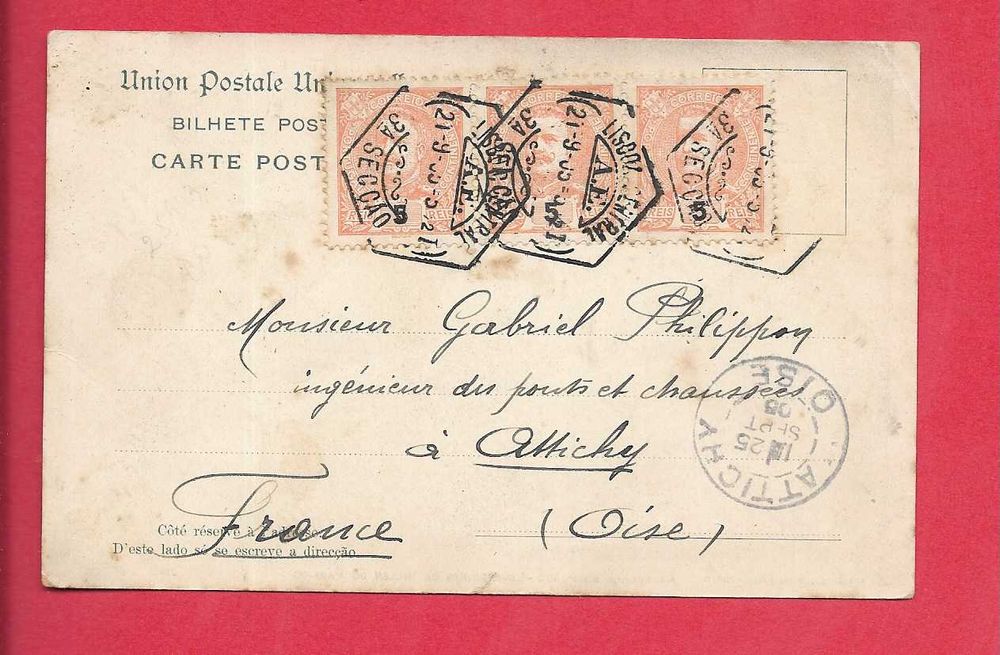 Postal ilustrado antigo -  PORTO - Lavradeiras - selos monarquia