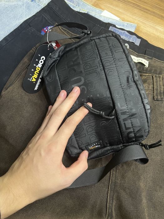 сумка  мессенджер supreme