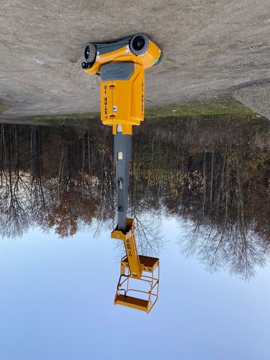 Wynajem podnośnika zwyżka 10 metrów HAULOTTE JLG GENIE MANITOU