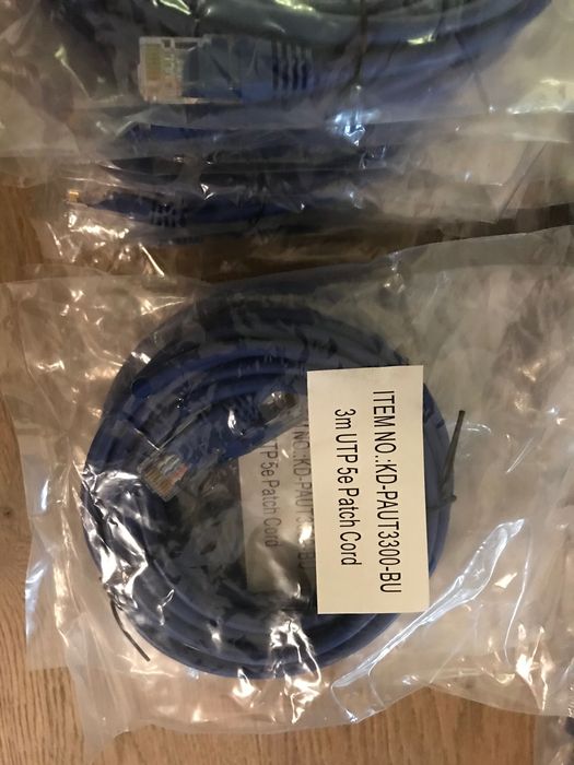 Zestaw kabli LAN / patchcord / RJ45/Cat.5e