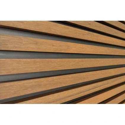 Deska kompozytowa elewacyjna Gardin Black Wall Silver / Cinnamon / Oak