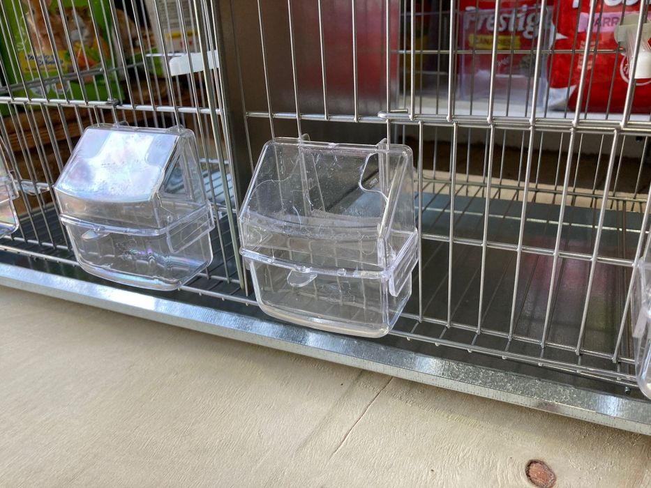 Gaiola criação Pássaros, viveiro duplo, viveiro criação 57cm