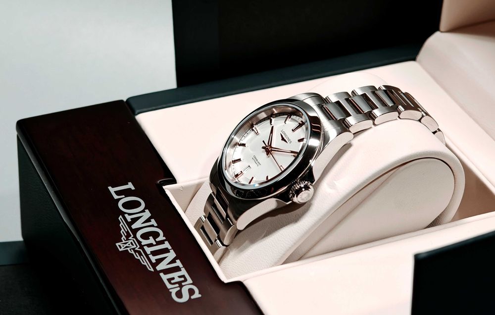 Zegarek LONGINES Conquest Lady Automatic Idealny Stan Komplet Rach GW!