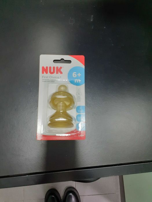 Nuk tetina para biberão +6m