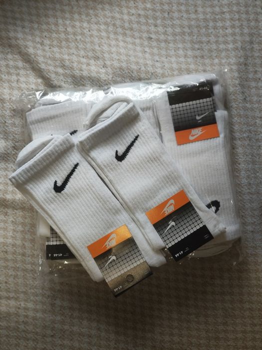 Skarpety Nike długie z sciągaczem 12 par