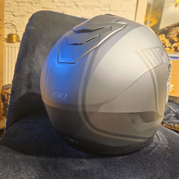 Kask HJC i90 szczękowy, rozm. [S 55-56], stan jak nowy, Pinlock