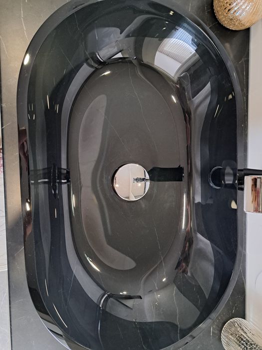 Lavatorio Ikea de vidro